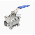 Three Piece Full Bore Butt Weld Ball Valve